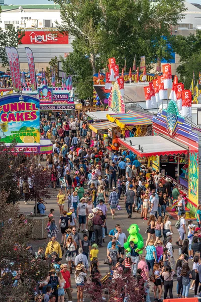 Calgary Alberta Temmuz 2019 Sights Calgary Stampede Arazisi Sesleri Calgary — Stok fotoğraf