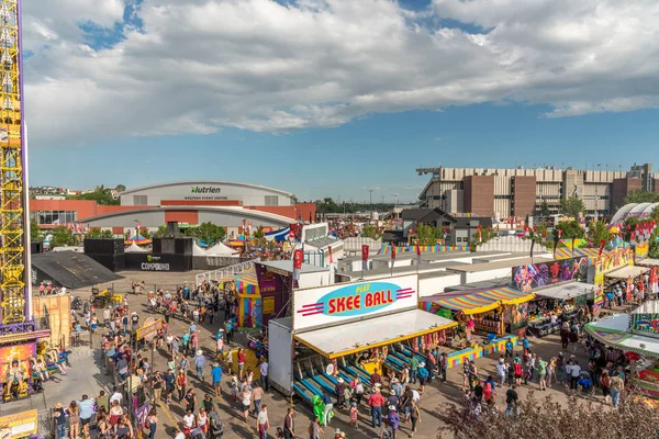 Calgary Alberta Juli 2019 Sehenswürdigkeiten Und Geräusche Des Calgary Geländes — Stockfoto