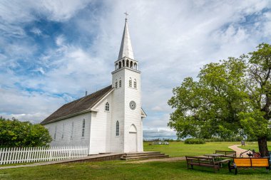 Batoche, Saskatchewan 'daki Aziz Antoine de Padoue Katolik Kilisesi.