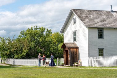 Batoche, Saskatchewan 'daki Aziz Antoine de Padoue Katolik Kilisesi..