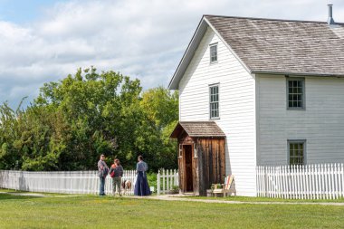 Batoche, Saskatchewan 'daki Aziz Antoine de Padoue Katolik Kilisesi..