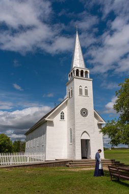 Batoche, Saskatchewan 'daki Aziz Antoine de Padoue Katolik Kilisesi.