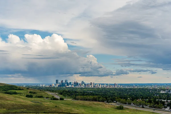 Vue Sur Magnifique Horizon Alberta Calgary — Photo
