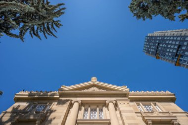 Calgary 'nin tarihi Halk Kütüphanesi şubesi.