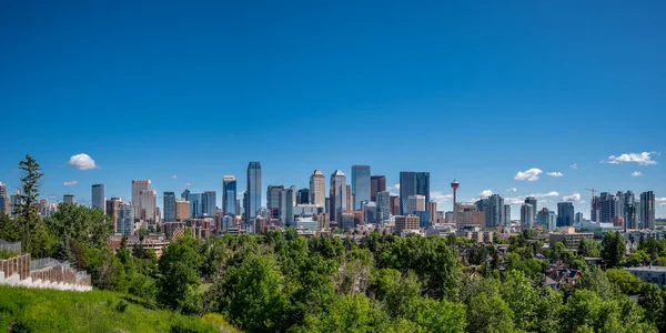 Skyskrapor Staden Calgary Alberta Kanada — Stockfoto