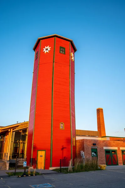 Calgary Alberta July 2020 View Historic Water Tower Marys University — 스톡 사진