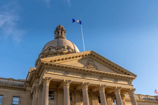 Budynek Legislacyjny Alberta Edmonton Alberta — Zdjęcie stockowe