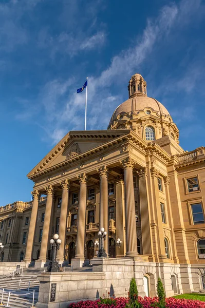 Budynek Legislacyjny Alberta Edmonton Alberta — Zdjęcie stockowe