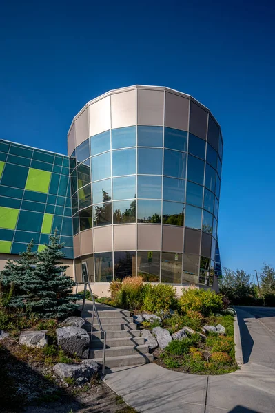 Exterior Edifícios Campus Universidade Mount Royal Calgary — Fotografia de Stock