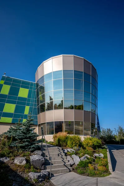 Calgary Deki Mount Royal Üniversitesi Kampüsü Nün Dışındaki Binalar — Stok fotoğraf