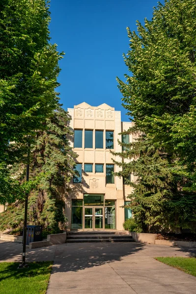 Exterior Los Edificios Campus Mount Royal University Calgary —  Fotos de Stock