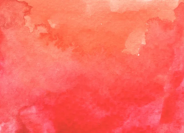 Orange Abstrakt Aquarell Textur Hintergrund — Stockfoto