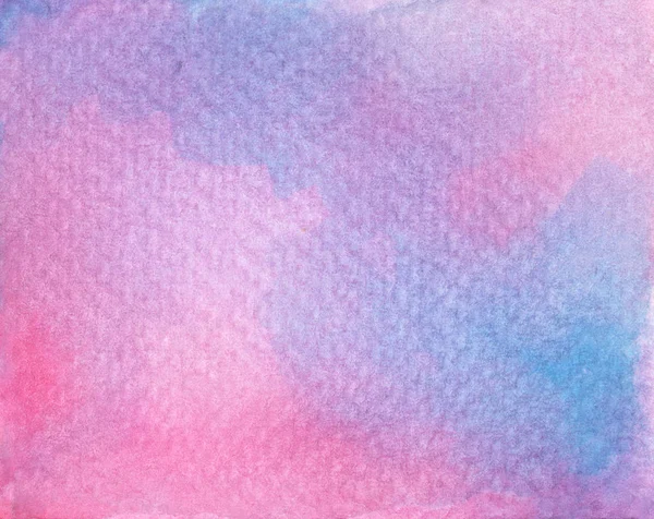 Fioletowy Różowy Kolor Abstrakcyjny Akwarela Tekstury Tła — Zdjęcie stockowe