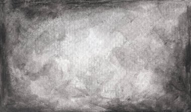 Arkaplan için sanat kağıt dokusu siyah, gri ve beyaz renklerde. suluboya resimleme.