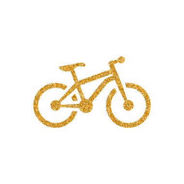 Dağ bisikleti simgesi beyaz arka plan üzerinde izole