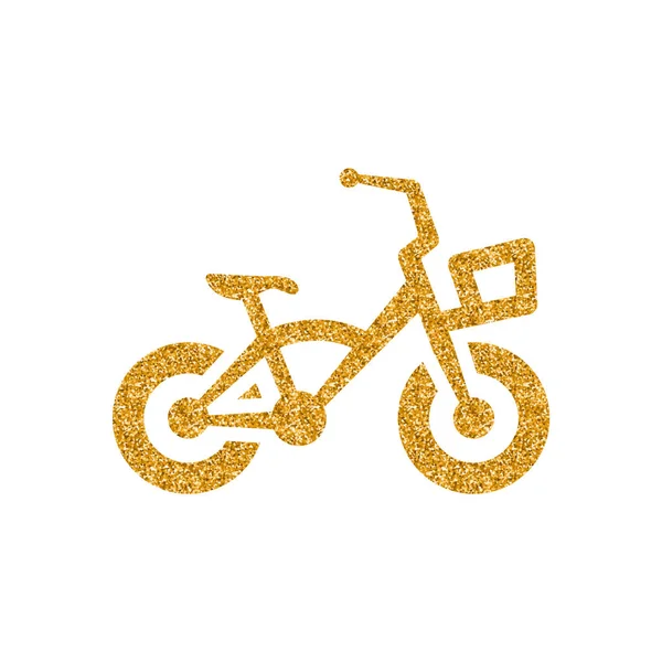 Fahrrad Symbol Isoliert Auf Weißem Hintergrund — Stockvektor