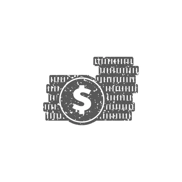 Geld Symbol Isoliert Auf Weißem Hintergrund — Stockvektor