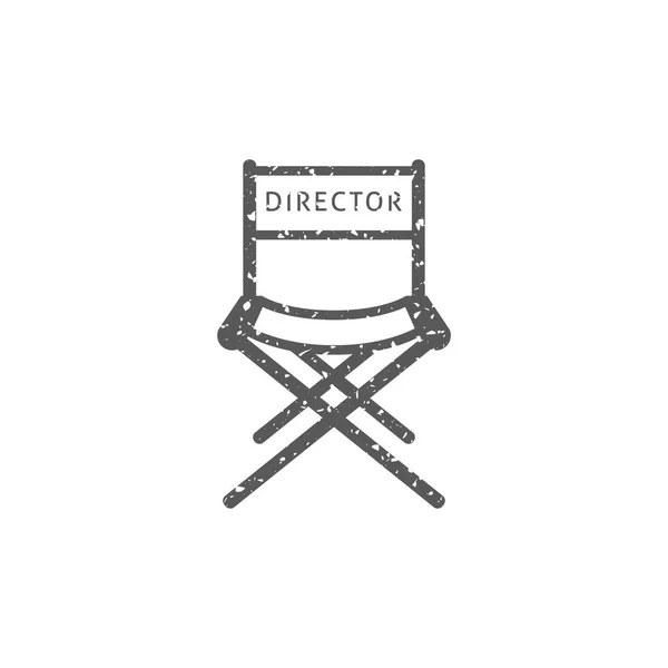 Beyaz Arkaplanda Izole Edilmiş Sandalye Simgesi — Stok Vektör