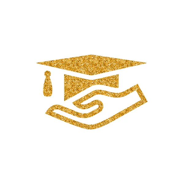 Diploma Icon Isolated White Background — Stock Vector