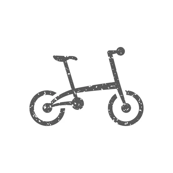 Піктограма Велосипеда Ізольована Білому Тлі — стоковий вектор