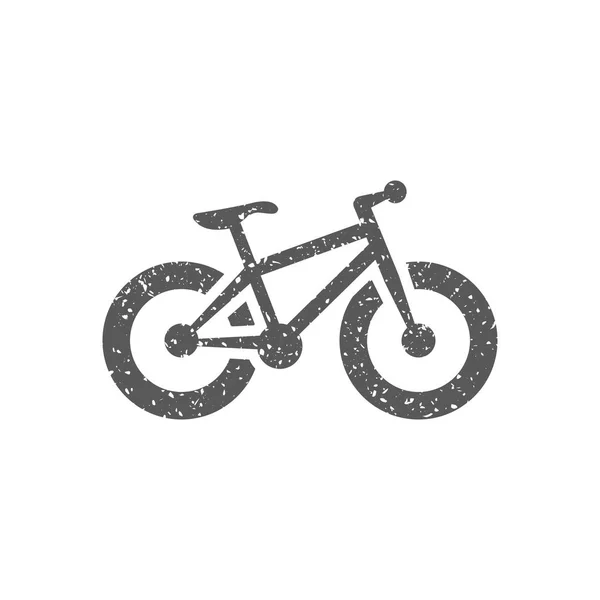 Ícone Bicicleta Isolado Fundo Branco — Vetor de Stock