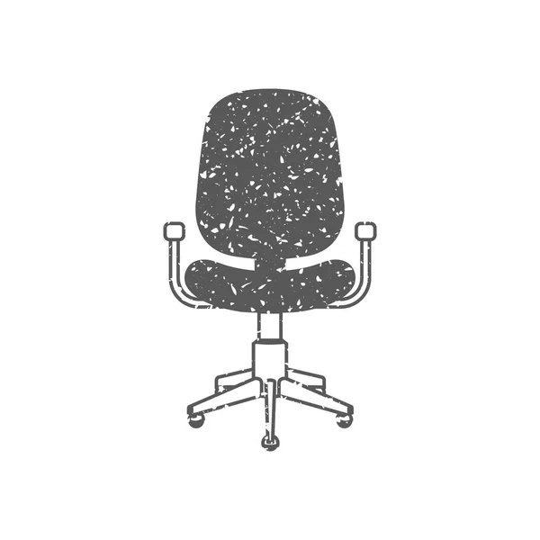 Icono Silla Aislado Sobre Fondo Blanco — Vector de stock