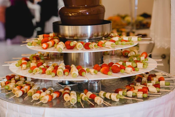 Restaurant buffet evenementen catering — Stockfoto