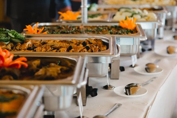 Catering restaurante buffet eventos — Fotografia de Stock