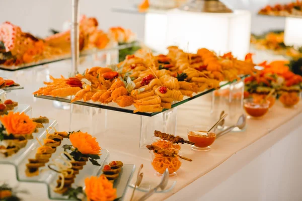 Catering restaurante buffet eventos — Fotografia de Stock