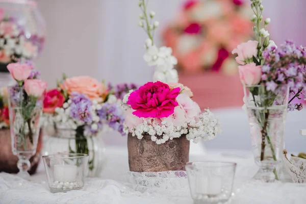 Flores de boda ramo de decoración —  Fotos de Stock