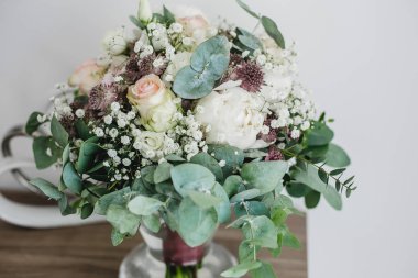 Düğün Gelin Buketi Yüzükler