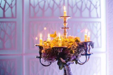 düğün töreni dekorasyon çiçekler