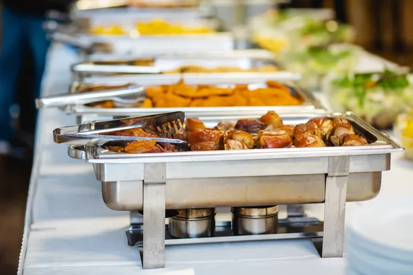 Catering matrimoni buffet eventi — Foto Stock