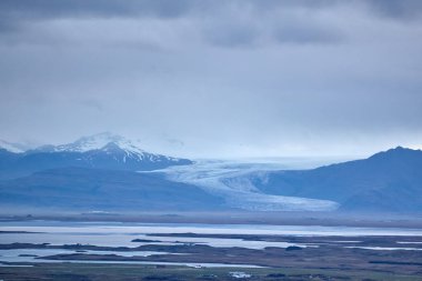 İzlanda'daki en büyük buzul lagün Joekulsarlon olduğunu