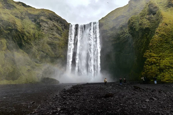 Skogafoss Iceland Waterfalls Must See — Stock Photo, Image