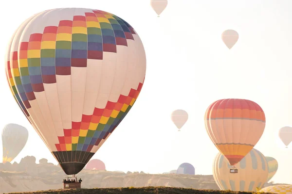 Balloons Cappadocia Turkey Goreme — Stock Photo, Image