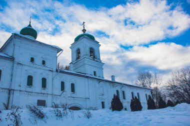 Pskov Kilisesi. - Rusya. Ocak 2019