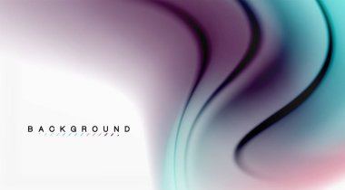 Girdap sıvısı akan renklerin hareket efekti, holografik soyut arkaplan