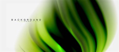 Bulanık sıvı arka plan renkleri, özet satırları, vektör çizim dalgalar