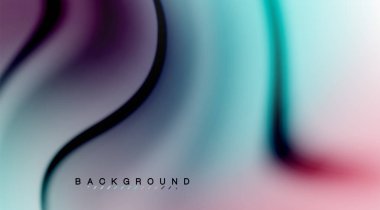 Girdap sıvısı akan renklerin hareket efekti, holografik soyut arkaplan