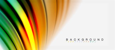 Bulanık sıvı arka plan renkleri, özet satırları, vektör çizim dalgalar