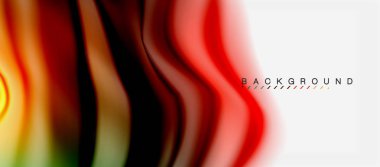 Bulanık sıvı arka plan renkleri, özet satırları, vektör çizim dalgalar