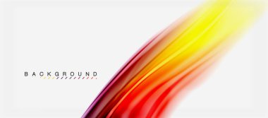 Bulanık sıvı arka plan renkleri, özet satırları, vektör çizim dalgalar