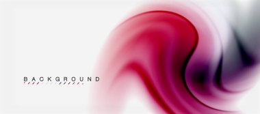 Girdap sıvısı akan renklerin hareket efekti, holografik soyut arkaplan