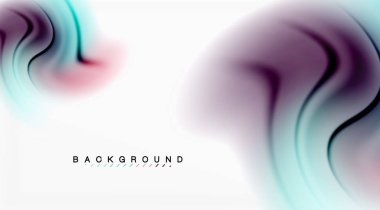 Girdap sıvısı akan renklerin hareket efekti, holografik soyut arkaplan