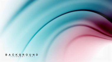 Girdap sıvısı akan renklerin hareket efekti, holografik soyut arkaplan