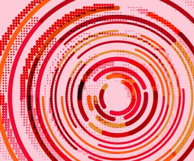 Dairesel çizgiler, daireler, geometrik arka plan