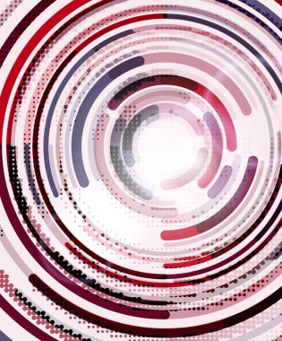 Dairesel çizgiler, daireler, geometrik arka plan