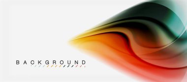 Girdap sıvısı akan renklerin hareket efekti, holografik soyut arkaplan