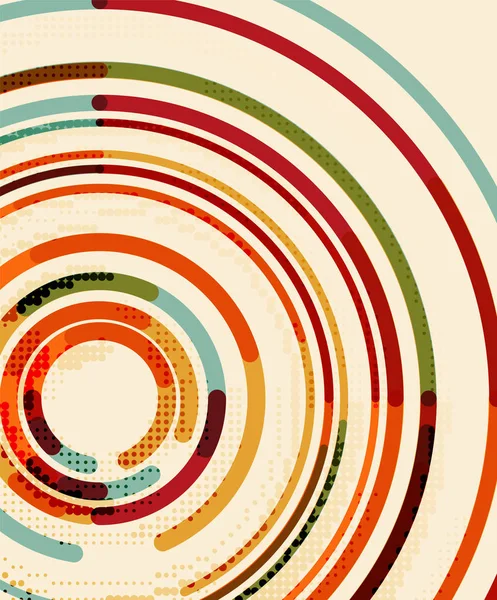 Dairesel çizgiler, daireler, geometrik arka plan